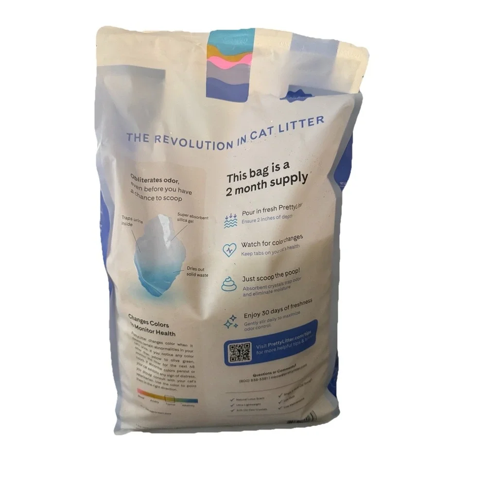 SCENTED 8lb Pretty Litter Health Monitoring Cat Litter